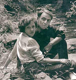 Ann Druyan and Carl Sagan